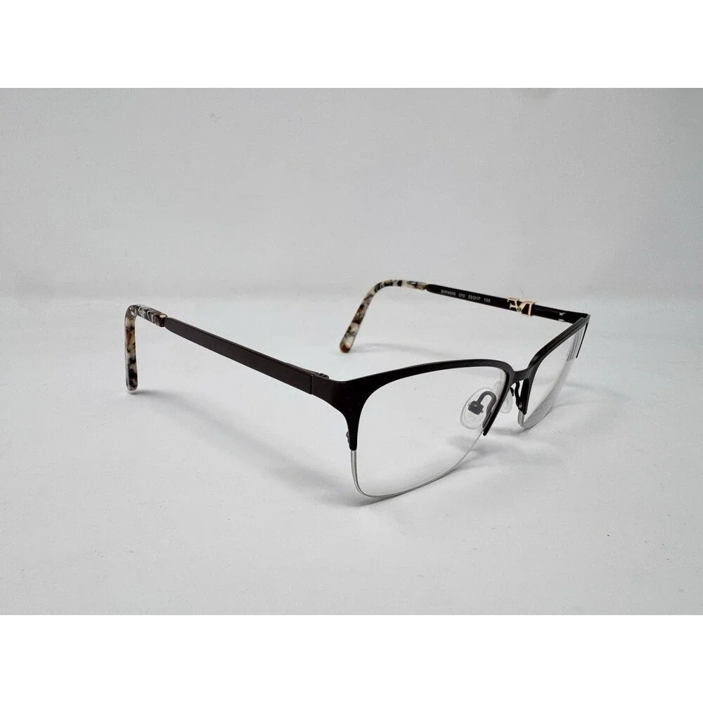 Diane von Furstenberg DVF8056 Eyeglass Frames Only Brown Gold 210 52-17-135